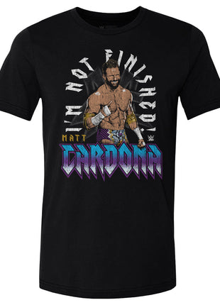 Matt Cardona WWE I'm Not Finished Men's WWE Cotton T-Shirt