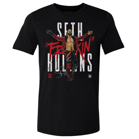 Seth Rollins Entrance WWE Men's Cotton T-Shirt