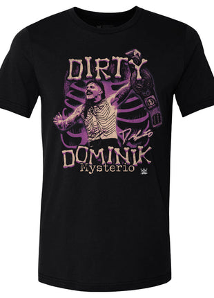 Dominik Mysterio Champion Grunge Men's WWE Cotton T-Shirt