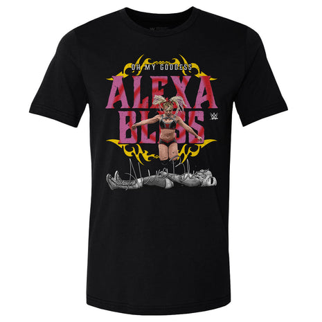 Alexa Bliss Oh My Goddess WWE Men's Cotton T-Shirt