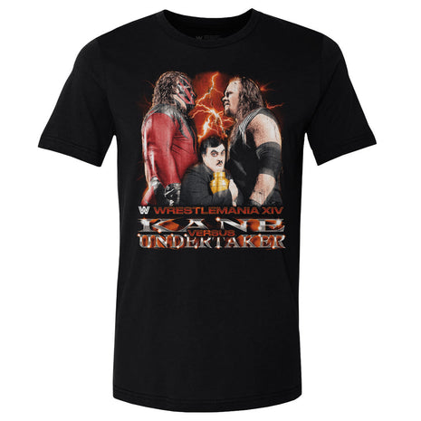 WrestleMania XIV Undertaker Vs. Kane Men's WWE Cotton T-Shirt