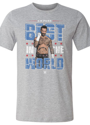 CM Punk Gritty WWE Men's Cotton T-Shirt