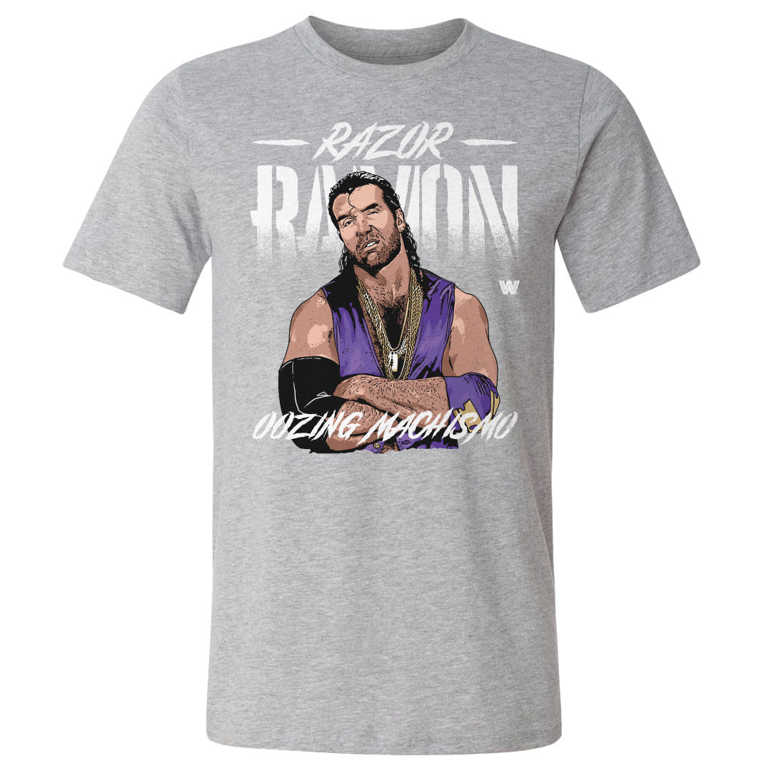 Razor Ramon Oozing Machismo Pose WHT – Signed By Superstars