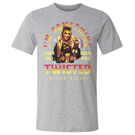 Alexa Bliss Something Twisted WWE Men's Cotton T-Shirt