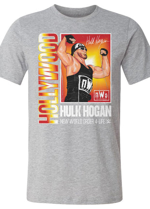 Hulk Hogan Hollywood nWo Flex WWE Men's Cotton T-Shirt