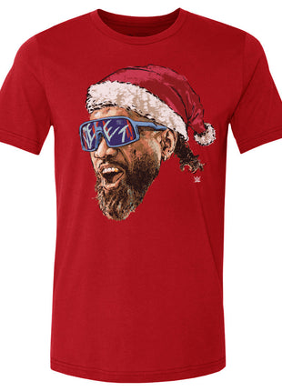 Jey Uso YEET Santa Hat Men's WWE Cotton T-Shirt