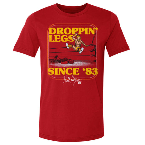 Camiseta de algodón para hombre de la WWE Hulk Hogan "Droppin Legs Since 83"