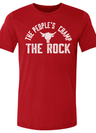 The Rock The People's Champ Logo WHT