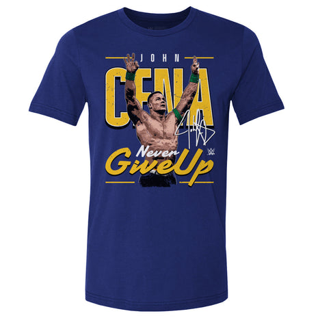 John Cena Never Give Up WWE Men's Cotton T-Shirt