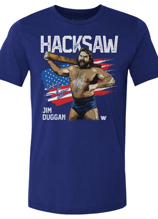 Hacksaw Jim Duggen Flag WHT