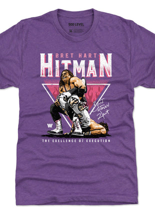 Bret Hart Sharpshooter Triangle WHT