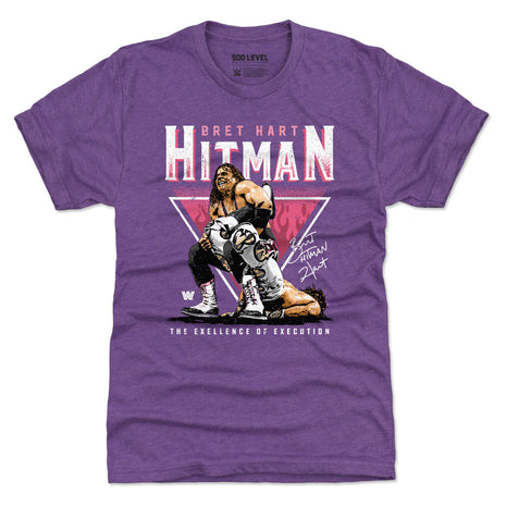 Bret Hart Sharpshooter Triangle WHT