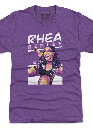Rhea Ripley Illustration Men's WWE Premium T-Shirt