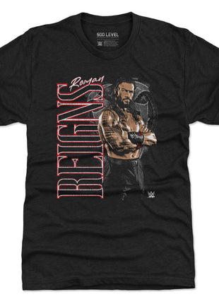 Roman Reigns WWE Vertical Name Men's WWE Premium T-Shirt