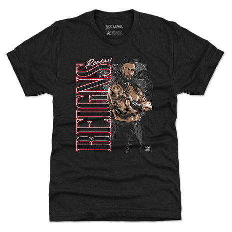 Roman Reigns WWE Vertical Name Men's WWE Premium T-Shirt