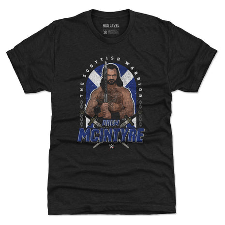 Drew McIntyre Gritty Men's WWE Premium T-Shirt