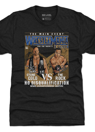 Wrestlemania X-Seven Stone Cold Steve Austin Vs. The Rock WHT