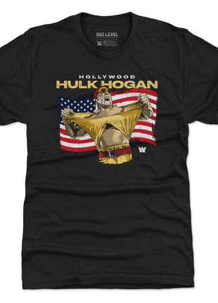 Hulk Hogan Hollywood Flag WHT