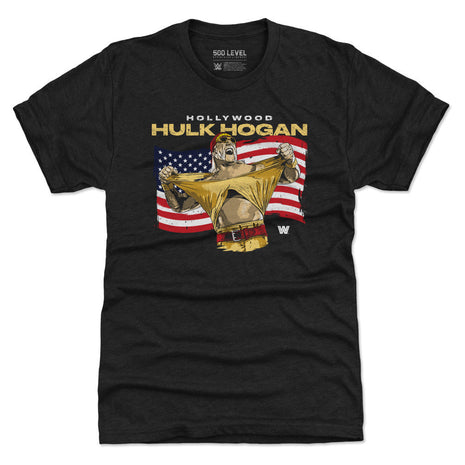 Hulk Hogan Hollywood Flag WHT