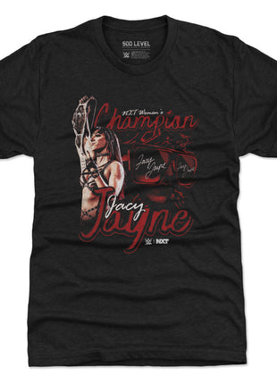 Jacy Jayne WWE NXT Women's Champion Grunge Men's WWE Premium T-Shirt