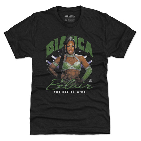 Bianca Belair Grunge Men's WWE Premium T-Shirt