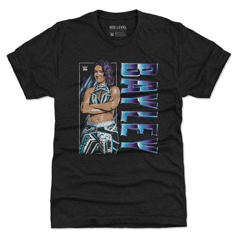 Bayley WWE Vertical Name Men's WWE Premium T-Shirt