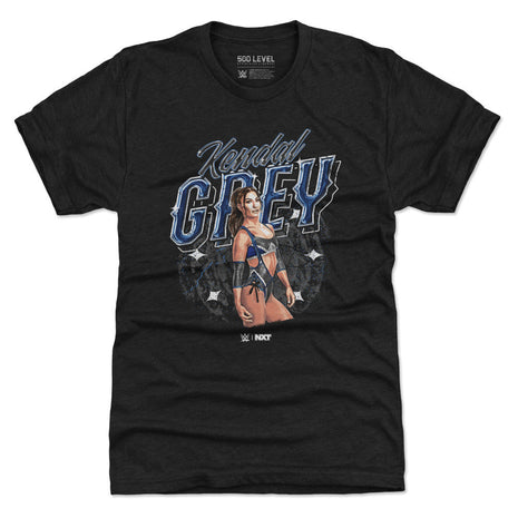 Kendal Grey Superstar Name Men's WWE Premium T-Shirt