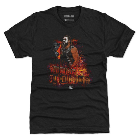 Tama Tonga WWE Flames Men's WWE Premium T-Shirt