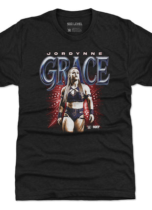 Jordynne Grace Bitmap Men's WWE Premium T-Shirt