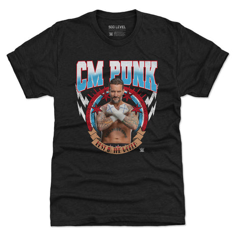CM Punk Best In The World Pose WHT