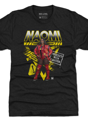 Naomi Caution WWE Caution Tape Men's WWE Premium T-Shirt