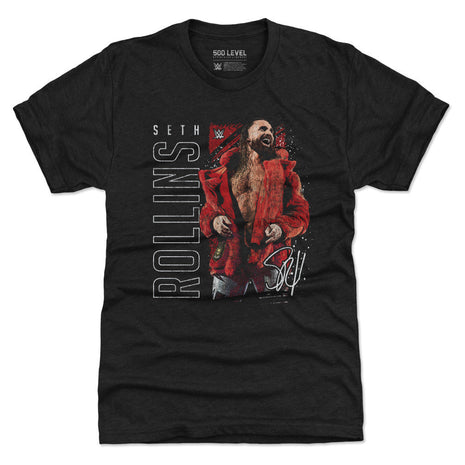 Seth Rollins Gritty Men's WWE Premium T-Shirt