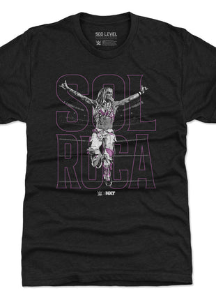 Sol Ruca WWE Name Outline Men's WWE Premium T-Shirt