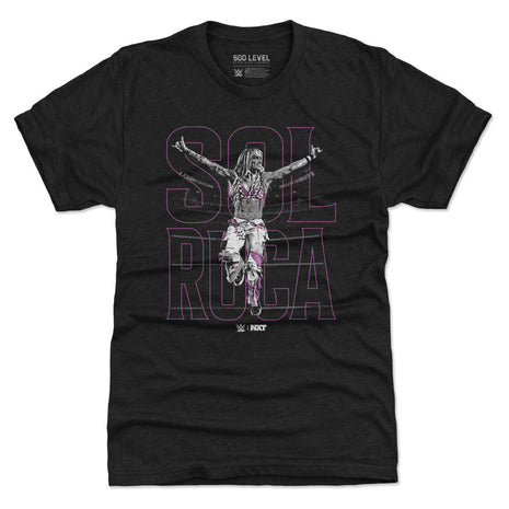 Sol Ruca WWE Name Outline Men's WWE Premium T-Shirt