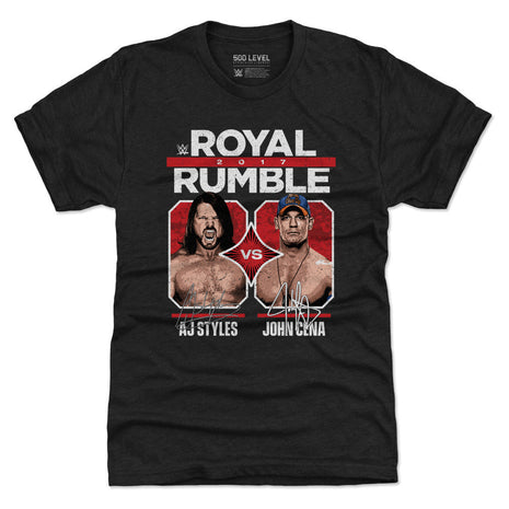 John Cena Vs A.J. Styles Royal Rumble 2017 WHT