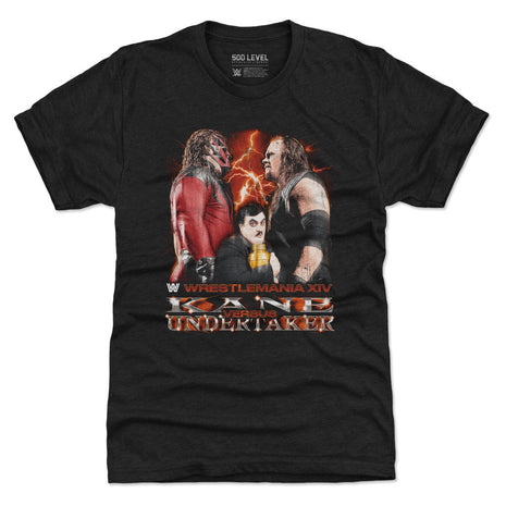 WrestleMania XIV Undertaker Vs. Kane Men's WWE Premium T-Shirt