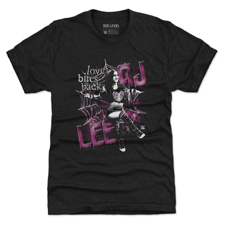 AJ Lee Spider Web Men's WWE Premium T-Shirt