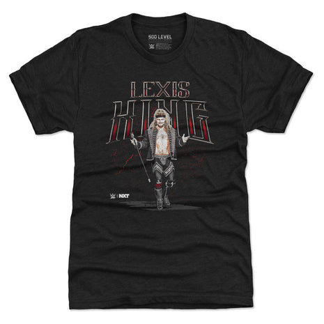 Lexis King Superstar Name Men's WWE Premium T-Shirt