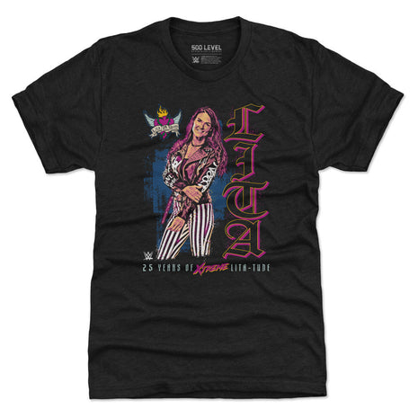 Lita 25th Anniversary Vertical WWE Men's Premium T-Shirt