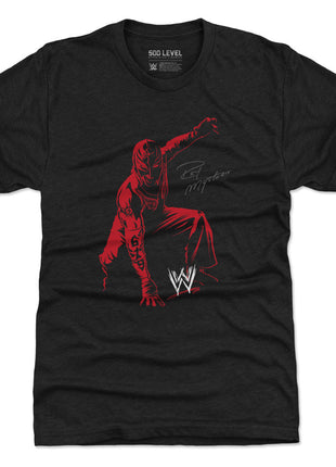 Rey Mysterio Illustration Men's WWE Premium T-Shirt