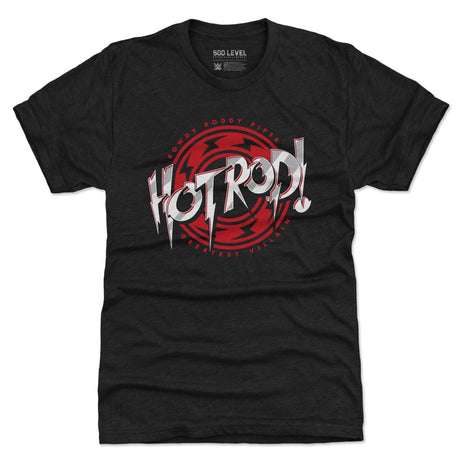 Roddy Piper Hot Rod Text WHT