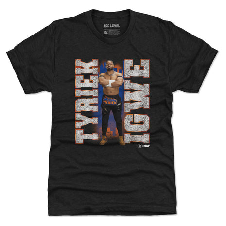 Tyriek Igwe WWE Vertical Name Men's WWE Premium T-Shirt
