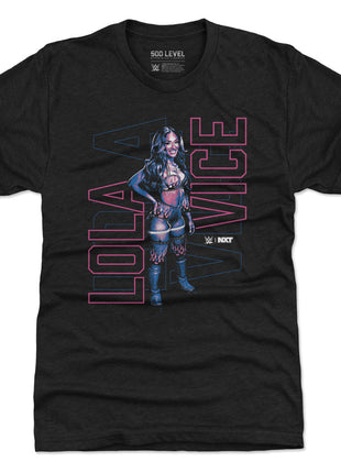 Lola Vice Vertical Outline WWE Men's Premium T-Shirt