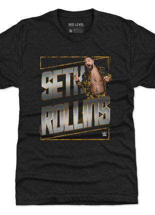 Seth Rollins Gold WWE Men's Premium T-Shirt
