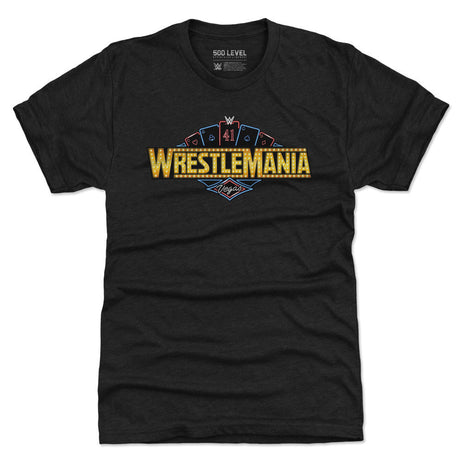 Wrestlemania 41 Las Vegas Logo WWE Men's Premium T-Shirt