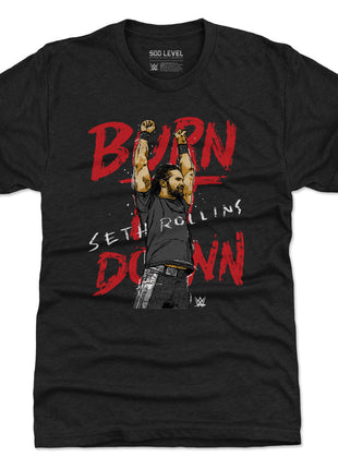 Seth Rollins Burn It Down WWE Men's Premium T-Shirt