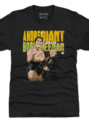 Andre The Giant & Bobby The Brain Heenan WHT