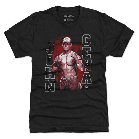 John Cena Red Monochrome WWE Men's Premium T-Shirt
