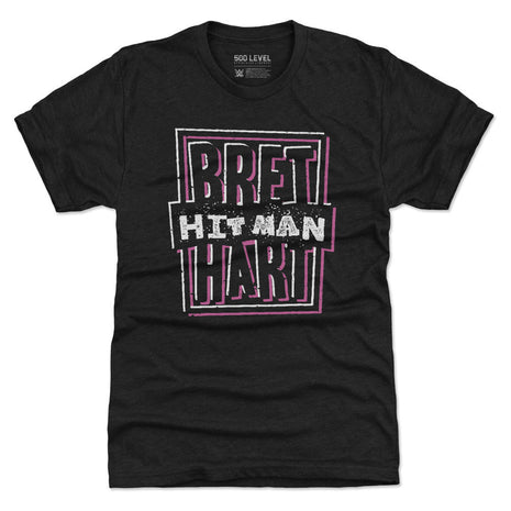 Bret Hart Logo WHT