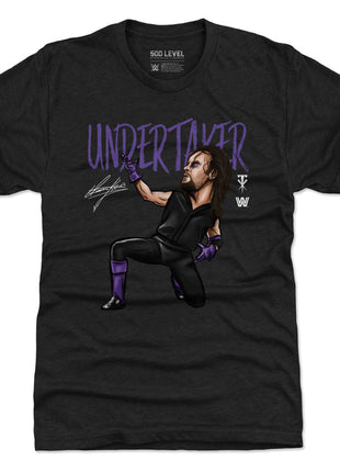 Undertaker Cartoon WHT